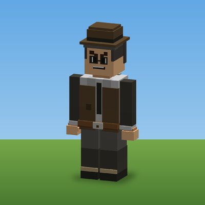 The Auditor, rendered from the CropCorp game model