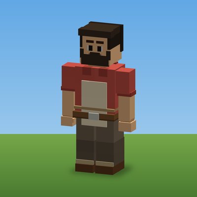The Baker, rendered from the CropCorp game model