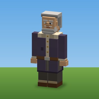 The Elder, rendered from the CropCorp game model