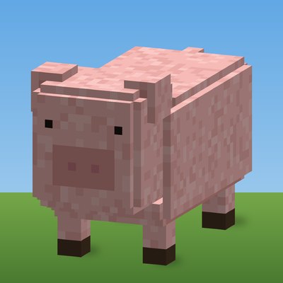 The Piglet, rendered from the CropCorp game model
