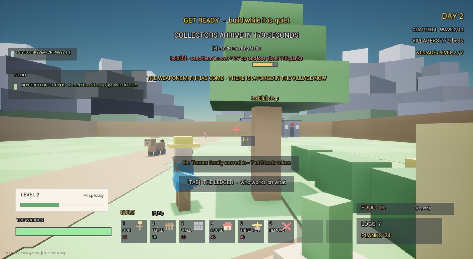 CropCorp screenshot — Get ready, and a countdown with a unit on it