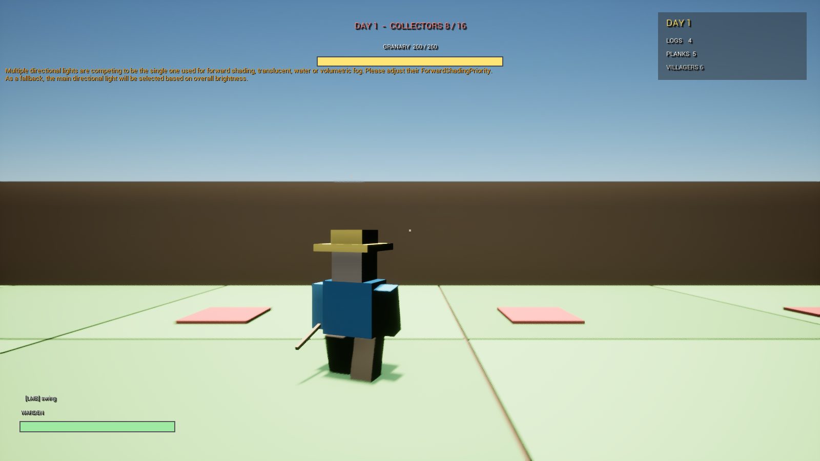 CropCorp screenshot — Holding the farm on a later day