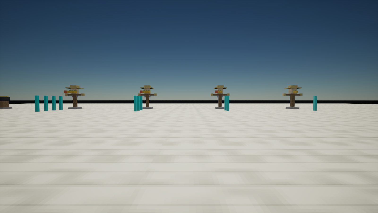CropCorp screenshot — At forty metres: the band widens, the count does not survive